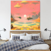 Toile Monde de rêve (Insitu(Chambre))