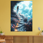 Toile Monde de rêve (Insitu(Salon))