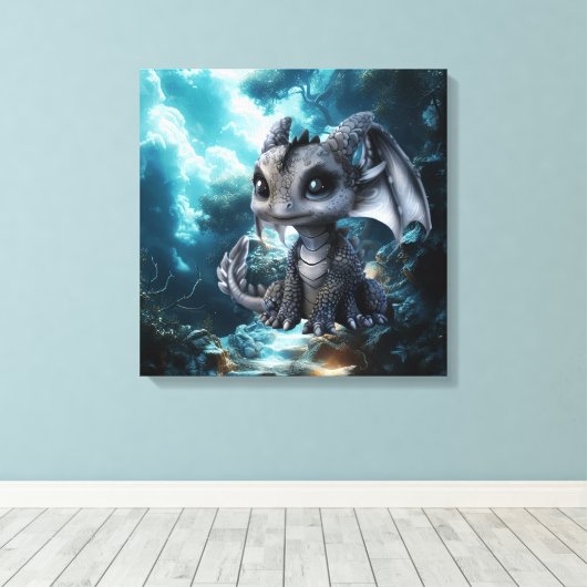 Toile Monde des Dragons (Insitu (Plancher de Bois))