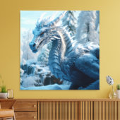 Toile Monde des Dragons (Insitu(Salon))