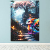 Toile Monde des Dragons (Insitu (Plancher de Bois))