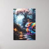 Toile Monde des Dragons (Recto)