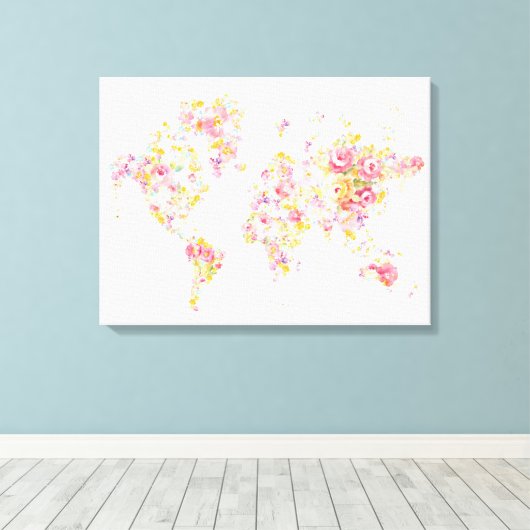 Toile Monde du Midété (Insitu (Plancher de Bois))