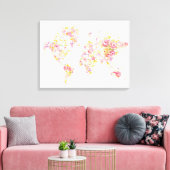 Toile Monde du Midété (Insitu(Salon))