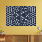Toile Monde du Triangle (Insitu(Salon))