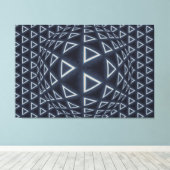Toile Monde du Triangle (Insitu (Plancher de Bois))