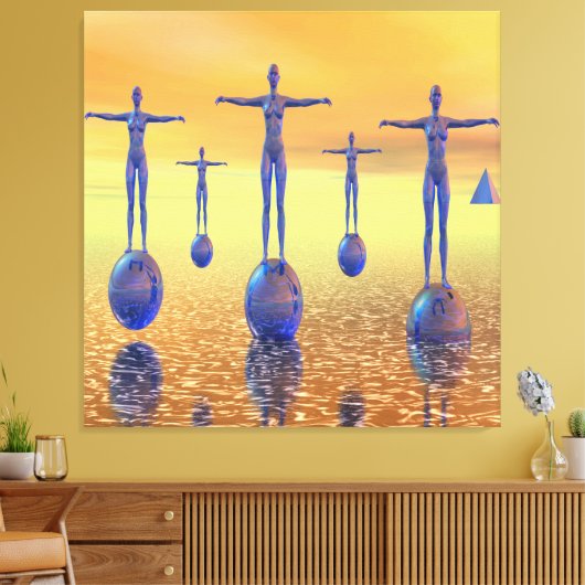 Toile Monde futur (Insitu(Salon))