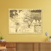 Toile Monde habité (Insitu(Salon))