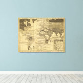 Toile Monde habité (Insitu (Plancher de Bois))