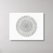 Toile Monde Mandala (Recto)