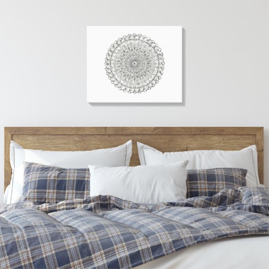 Toile Monde Mandala (Insitu(Chambre))