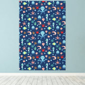 Toile Monde marin (Insitu (Plancher de Bois))