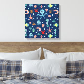 Toile Monde marin (Insitu(Chambre))