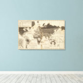 Toile Monde moral et politique (Insitu (Plancher de Bois))