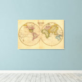 Toile Monde par Worcester (Insitu (Plancher de Bois))