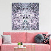 Toile Monde Violet (Insitu(Salon))