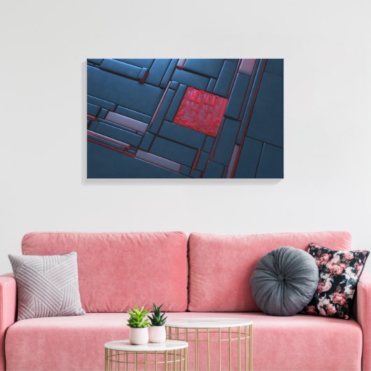 Toile Mondrian (Insitu(Salon))