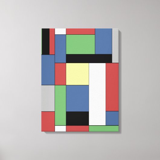 Toile Mondrian #11 (Recto)
