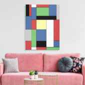 Toile Mondrian #11 (Insitu(Salon))