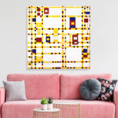 Toile Mondrian - Broadway Boogie Woogie (Insitu(Salon))