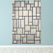 TOILE MONDRIAN - COMPOSITION AVEC GRILLE 2 - 1915-1942 - (Insitu (Plancher de Bois))