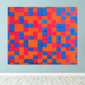 TOILE MONDRIAN - COMPOSITION AVEC LA GRILLE 8 - 1919 - (Insitu (Plancher de Bois))