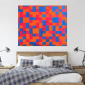 TOILE MONDRIAN - COMPOSITION AVEC LA GRILLE 8 - 1919 - (Insitu(Chambre))