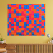 TOILE MONDRIAN - COMPOSITION AVEC LA GRILLE 8 - 1919 - (Insitu(Salon))