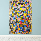 Toile MONDRIAN - COMPOSITION (composition) - 1916 - (Insitu (Plancher de Bois))