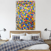 Toile MONDRIAN - COMPOSITION (composition) - 1916 - (Insitu(Chambre))
