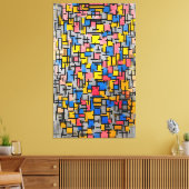 Toile MONDRIAN - COMPOSITION (composition) - 1916 - (Insitu(Salon))