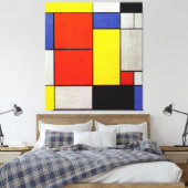 Toile MONDRIAN - COMPOSITION II - 1920 - De Stijl - (Insitu(Chambre))