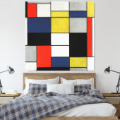 Toile MONDRIAN - Grande composition A - 1919-1920 - (Insitu(Chambre))