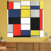 Toile MONDRIAN - Grande composition A - 1919-1920 - (Insitu(Salon))