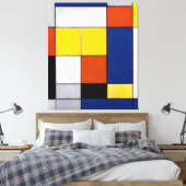 Toile MONDRIAN - Grande composition B - 1920 - (Insitu(Chambre))