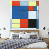 Toile MONDRIAN - Grande composition C - 1920 - (Insitu(Chambre))