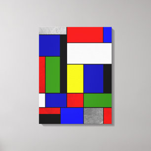 Toile Mondrian n° 4