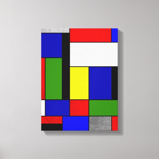 Toile Mondrian no 4 (Recto)