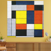 Toile MONDRIAN - No VI - COMPOSITION No II - 1920 - (Insitu(Salon))