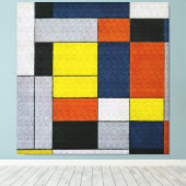 Toile MONDRIAN - No VI - COMPOSITION No II - 1920 - (Insitu (Plancher de Bois))