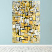 Toile MONDRIAN - TABLEAU No. I - 1913 - (Insitu (Plancher de Bois))