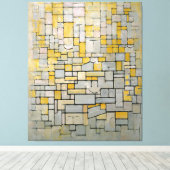 Toile MONDRIAN - TABLEAU No. I COMP. Je Passe. 7 - 1914- (Insitu (Plancher de Bois))