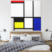 Toile MONDRIAN - TABLEAU No. III - 1922-1925 - De Stijl (Insitu(Chambre))