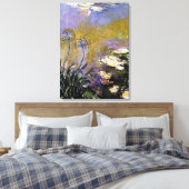 Toile Monet - Agapanthus, 1914-1917 (Insitu(Chambre))