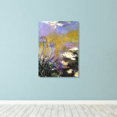 Toile Monet - Agapanthus, 1914-1917 (Insitu (Plancher de Bois))