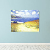 Toile Monet - Allée Près De Pourville, (Insitu (Plancher de Bois))