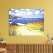 Toile Monet - Allée Près De Pourville, (Insitu(Salon))