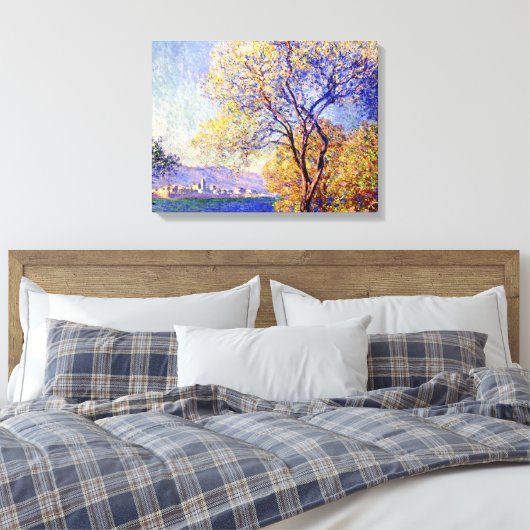 Toile Monet - Antibes Vue depuis les jardins de Salis, (Insitu(Chambre))