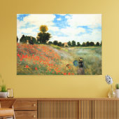 Toile Monet - Champ de pavot, Argenteuil (Insitu(Salon))