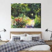 Toile Monet - Femme au jardin, peinture d'art (Insitu(Chambre))